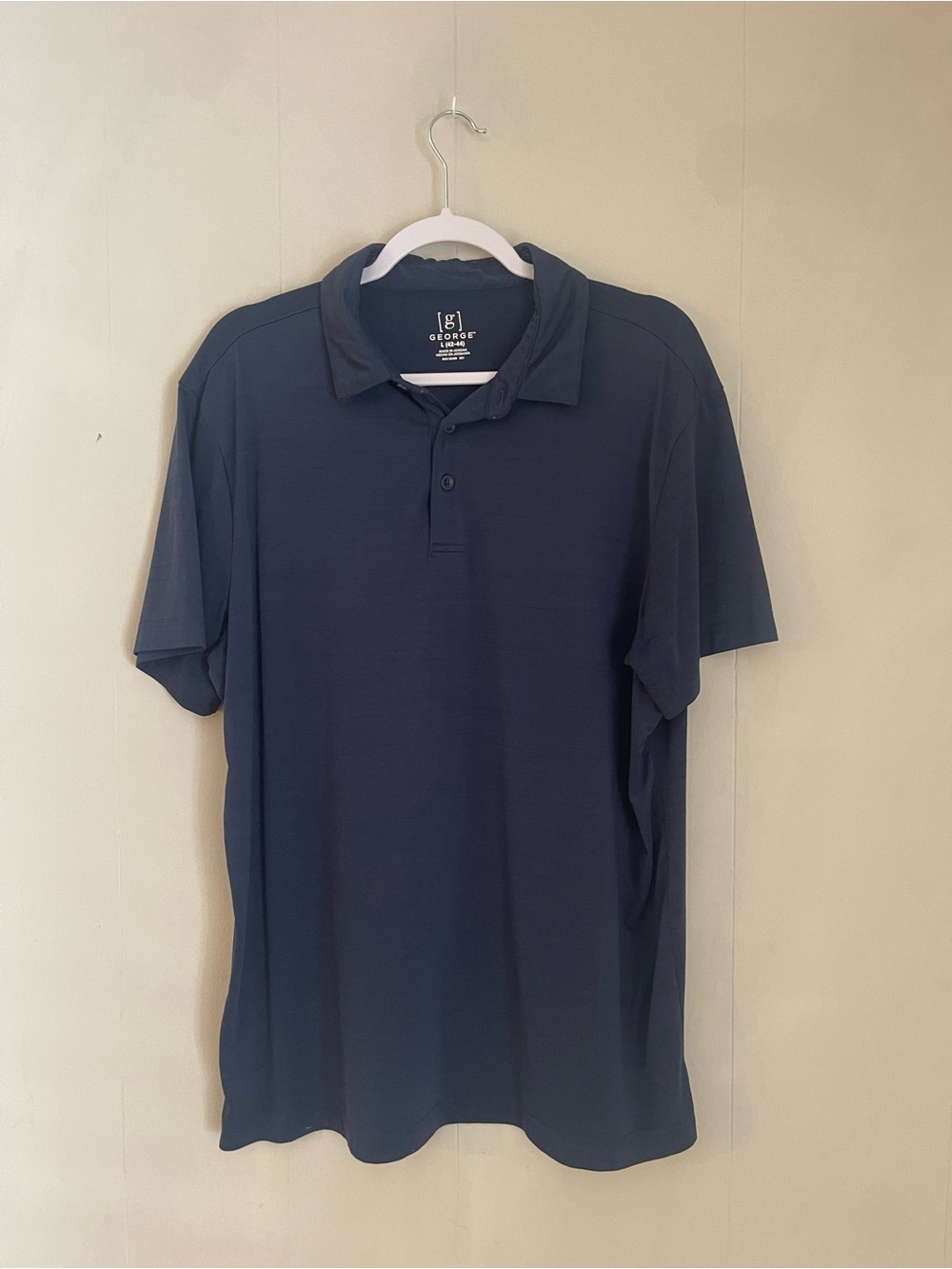 George Men's Dark Blue Polo Shirt